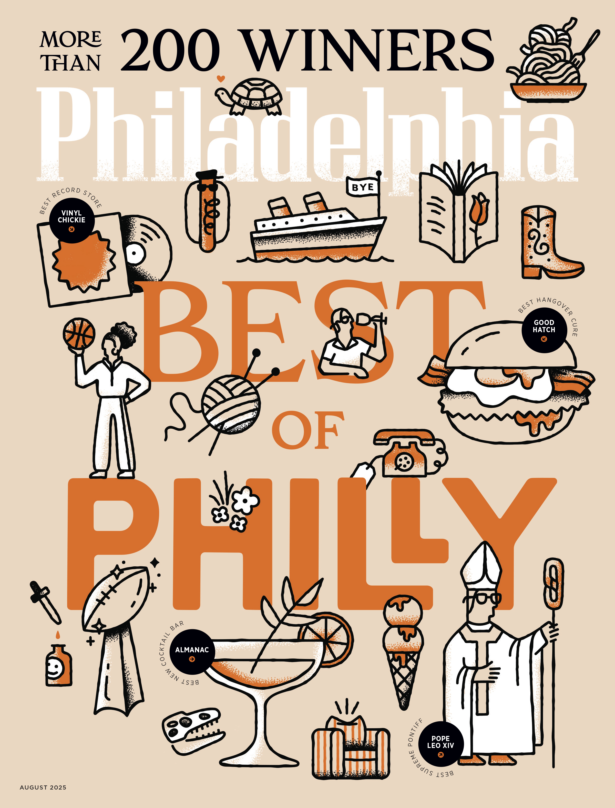 Philadelphia-Magazine August 01, 2025 Issue Cover