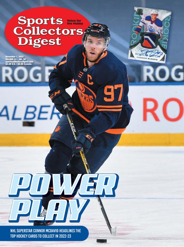 Sports-Collectors-Digest November 01, 2022 Issue Cover