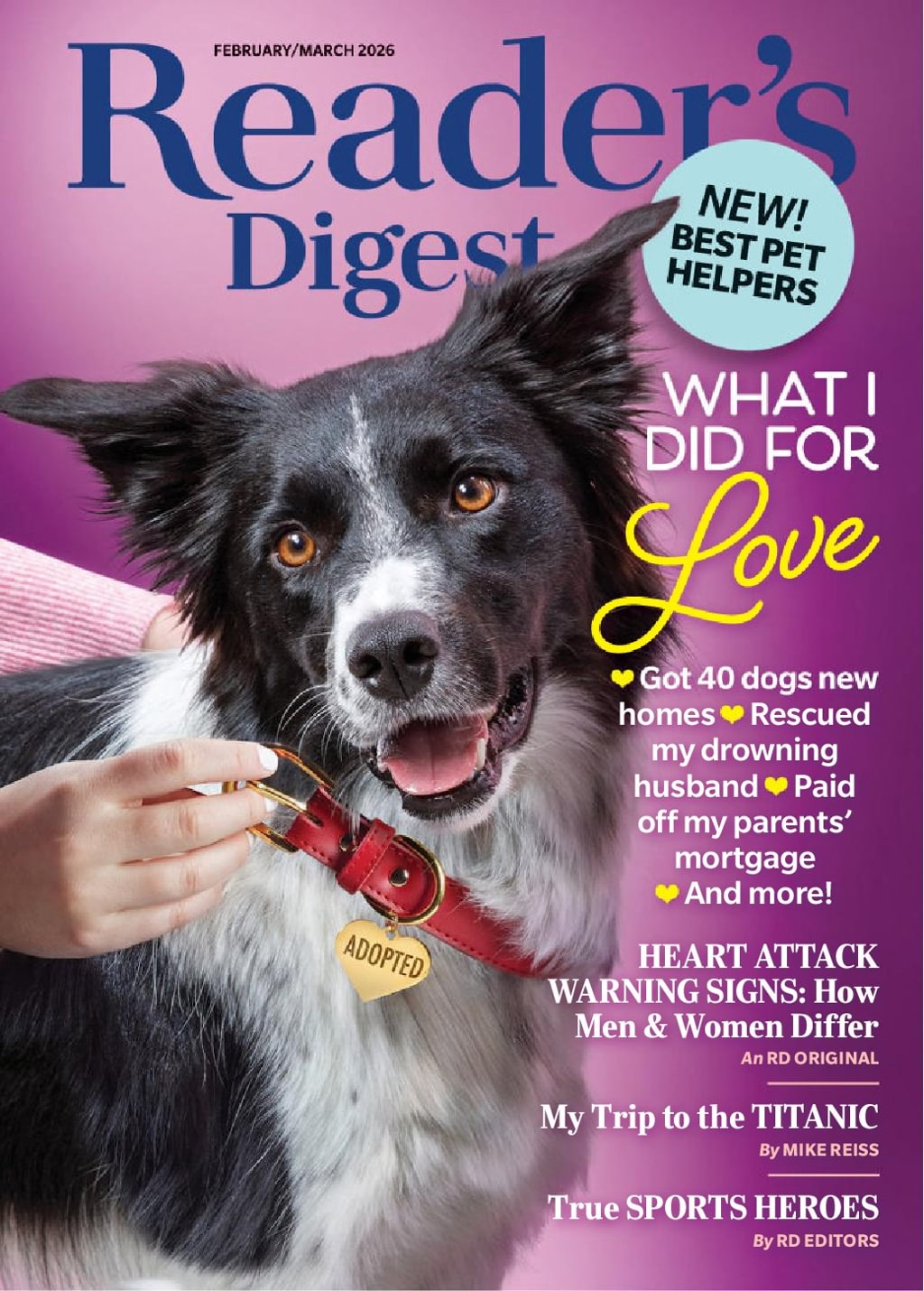 Reader's Digest February 01, 2026 Issue Cover