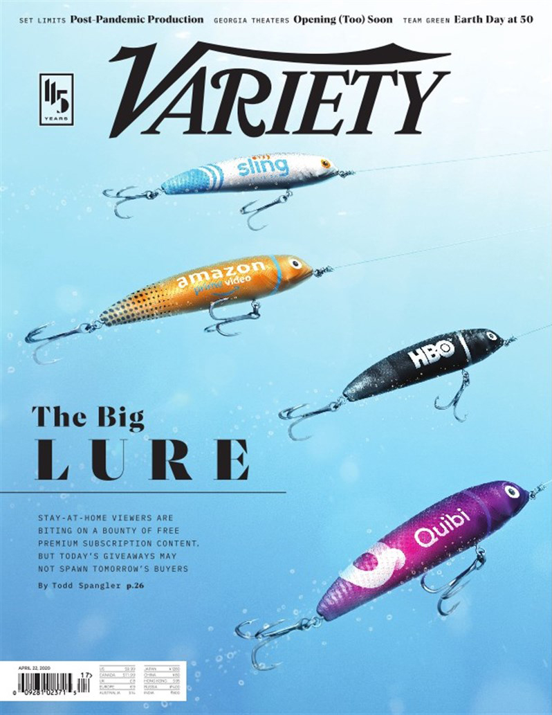 Variety April 22, 2020 Issue Cover
