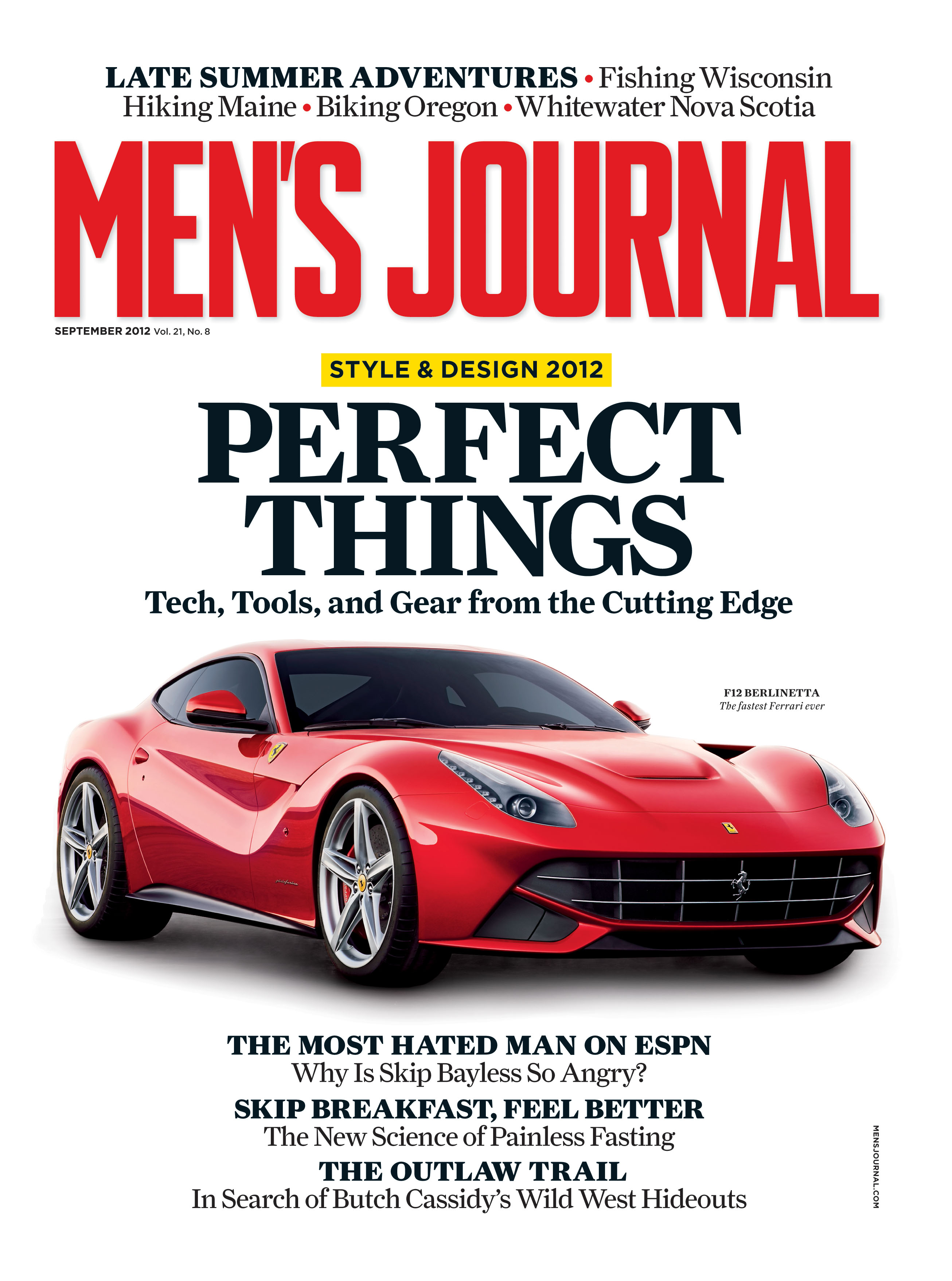 Mens-Journal September 01, 2012 Issue Cover