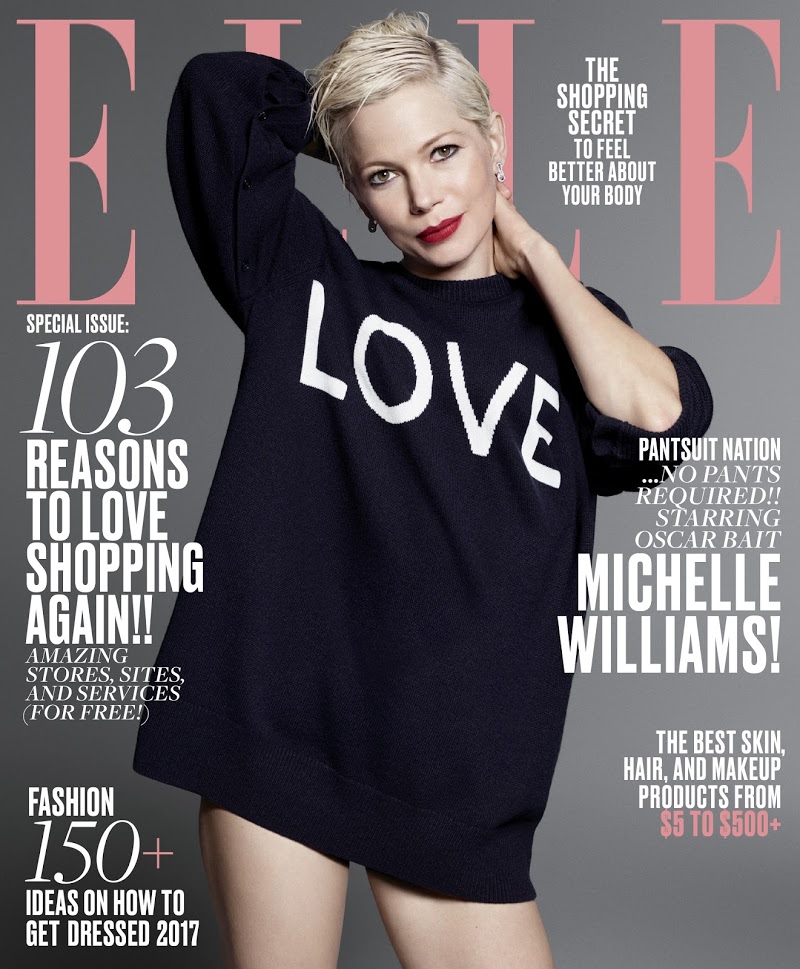 Elle January 01, 2017 Issue Cover