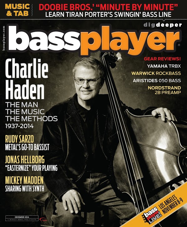 Bass-Player December 01, 2014 Issue Cover