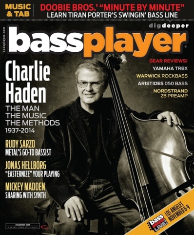 Bass Player December 01, 2014 Issue Cover