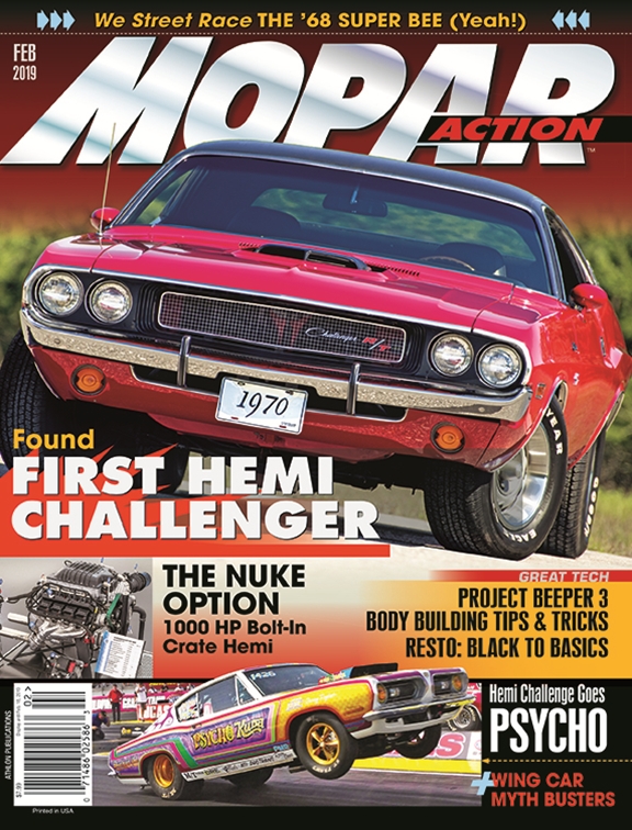 Mopar-Action February 01, 2019 Issue Cover