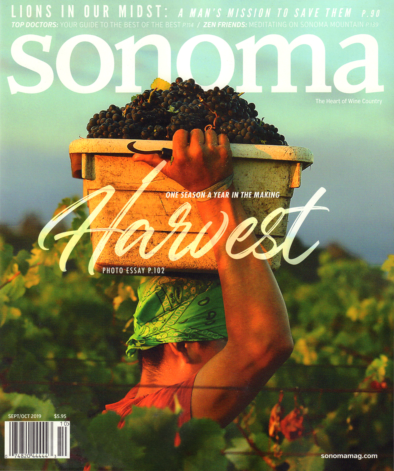 Sonoma September 01, 2019 Issue Cover