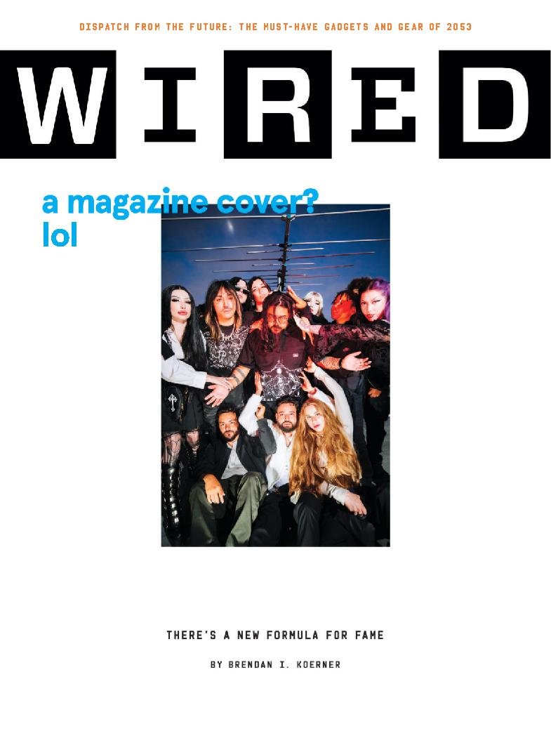 Wired November 01, 2023 Issue Cover