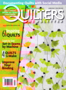 Quilters-Newsletter June 01, 2015 Issue Cover