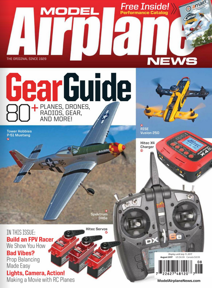 Model-Airplane-News August 01, 2017 Issue Cover