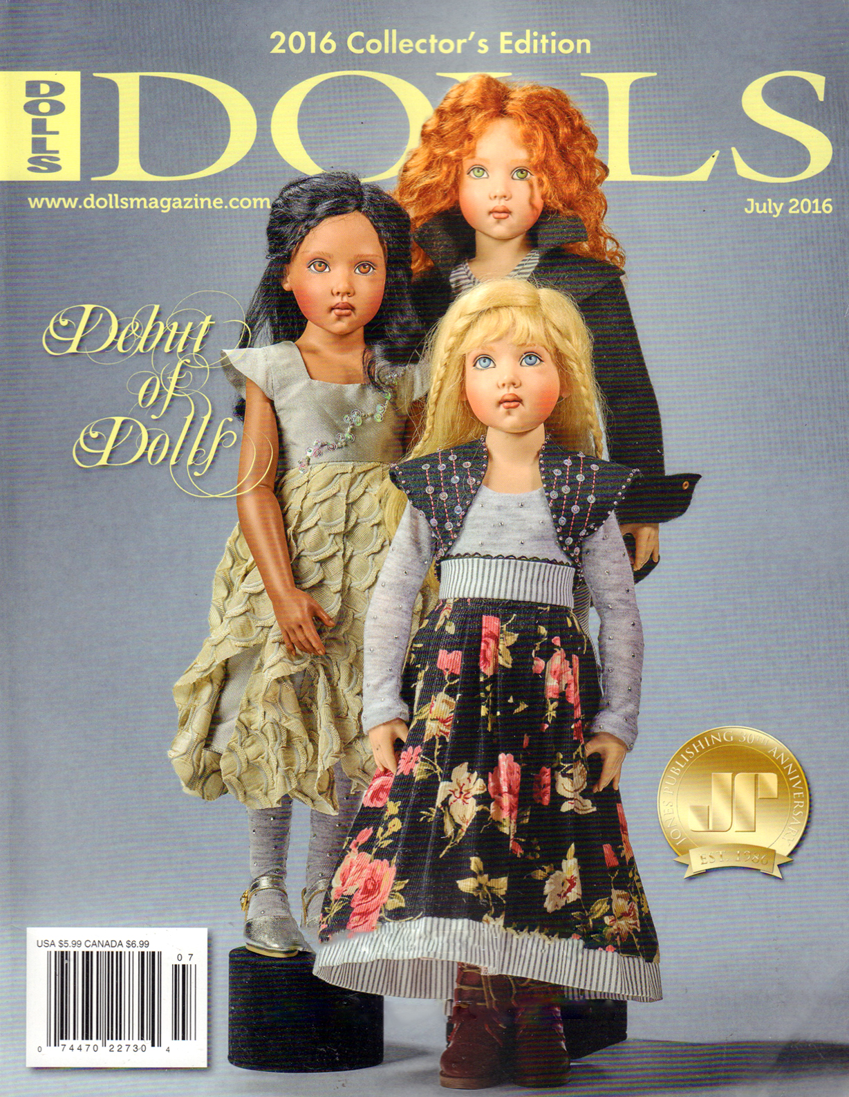 Dolls July 01, 2016 Issue Cover