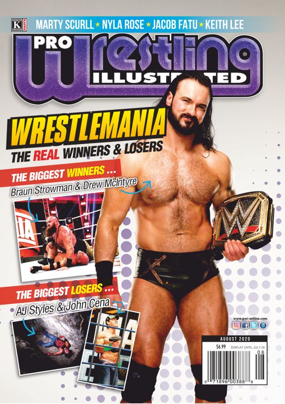 Pro-Wrestling-Illustrated August 01, 2020 Issue Cover