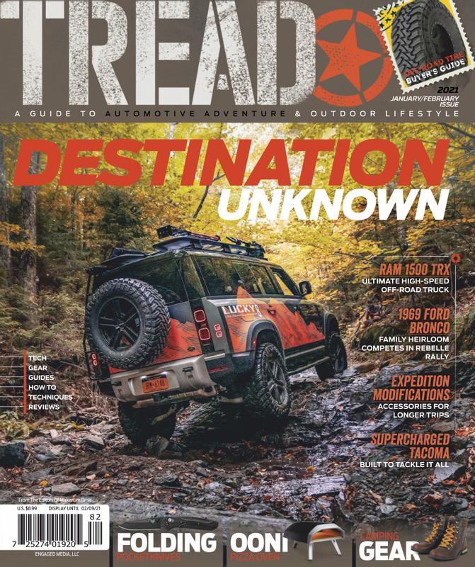 Tread January 01, 2021 Issue Cover