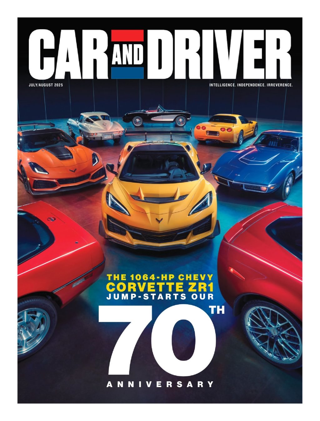 car-and-driver July 01, 2025 Issue Cover
