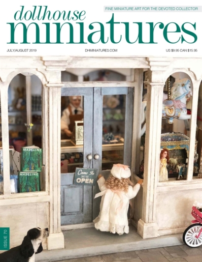 Dollhouse Miniatures July 01, 2019 Issue Cover