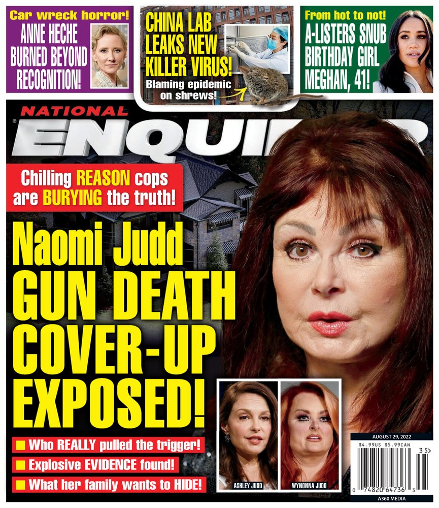 national-enquirer August 29, 2022 Issue Cover