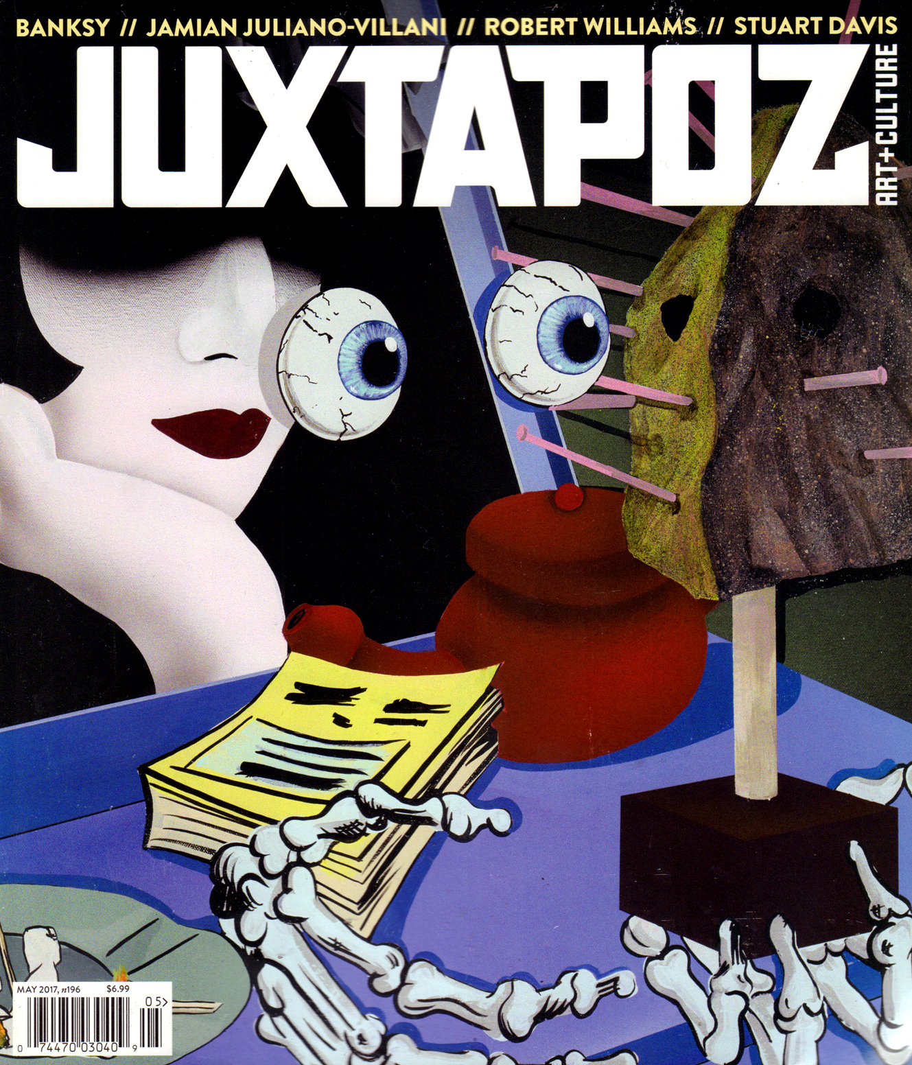 Juxtapoz May 01, 2017 Issue Cover