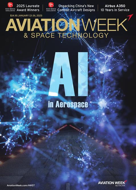 Aviation-Week-and-Space-Technology January 13, 2025 Issue Cover