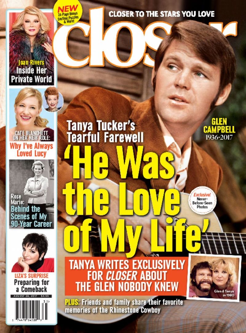 Closer August 28, 2017 Issue Cover