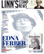 Linns-Stamp-News-Weekly February 21, 2022 Issue Cover