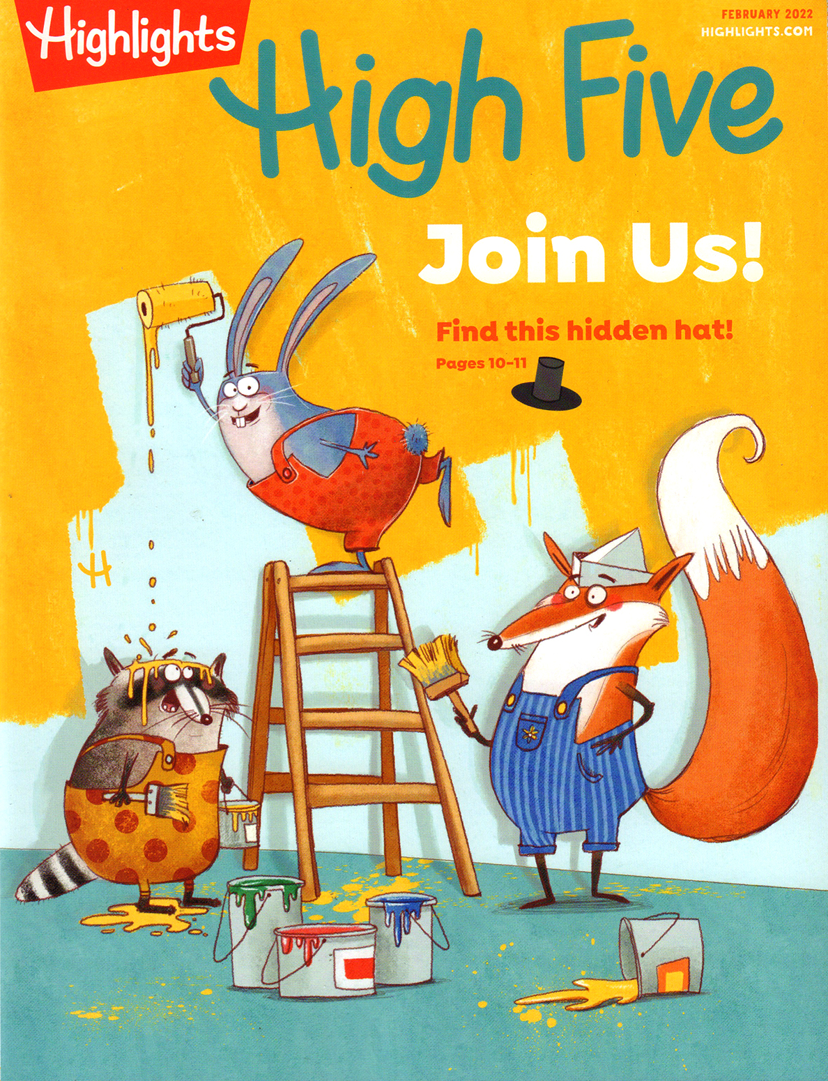 Highlights-High-Five February 01, 2022 Issue Cover