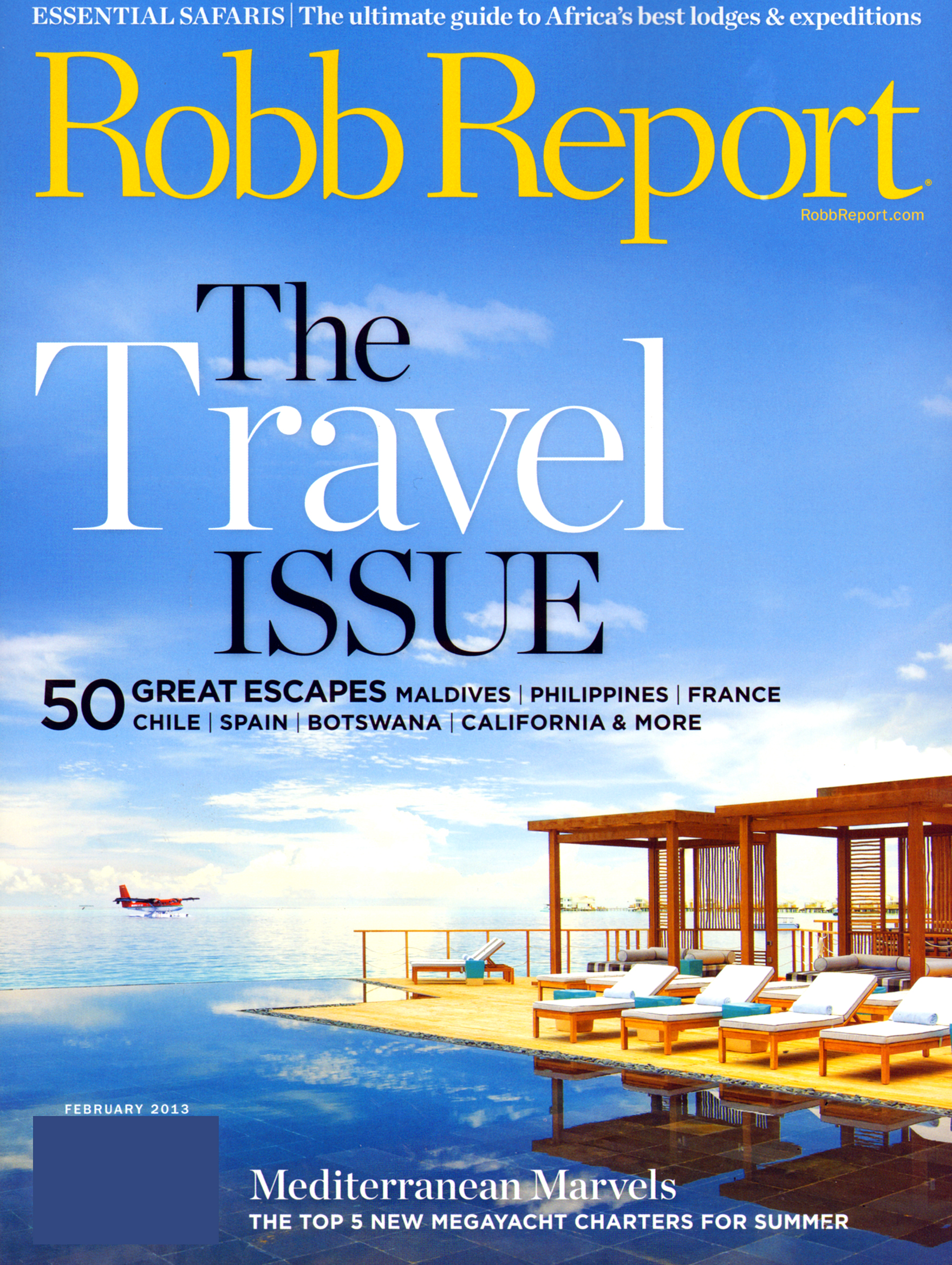 Robb-Report February 14, 2013 Issue Cover