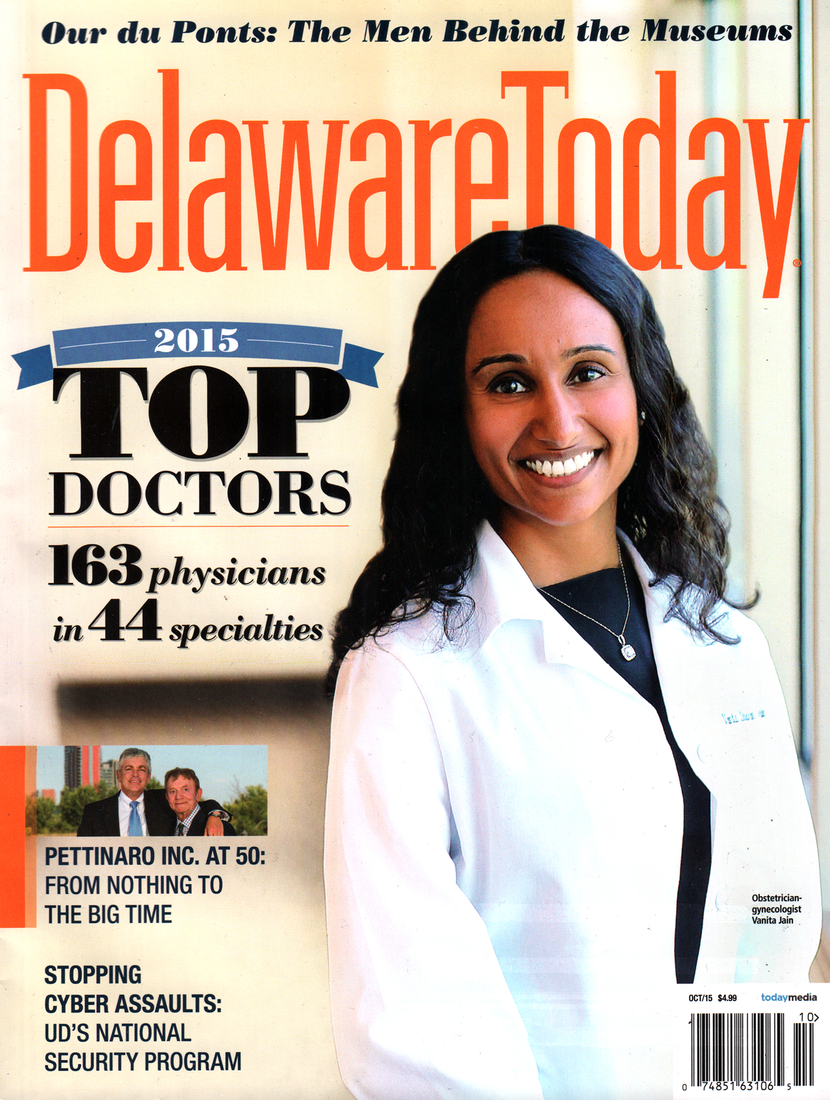 Delaware-Today October 01, 2015 Issue Cover