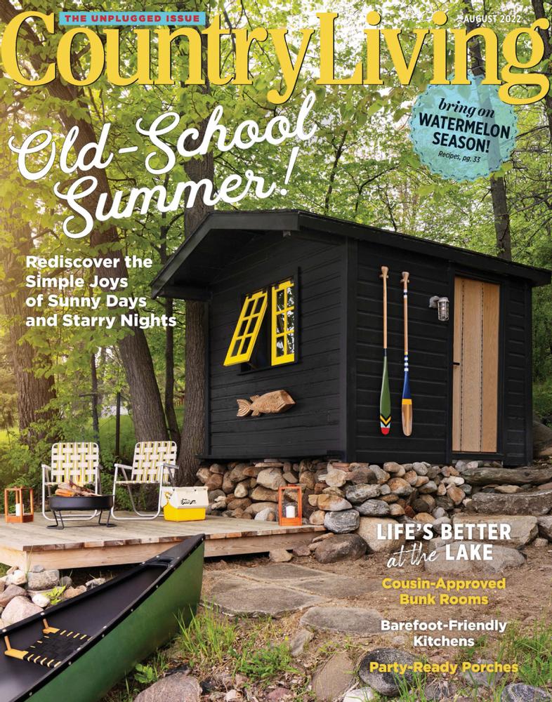 Country-Living August 01, 2022 Issue Cover