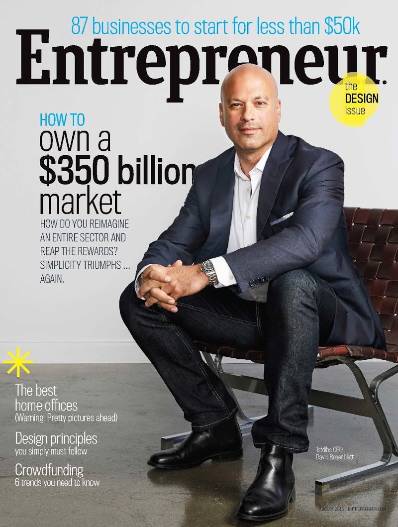 Entrepreneur August 01, 2015 Issue Cover