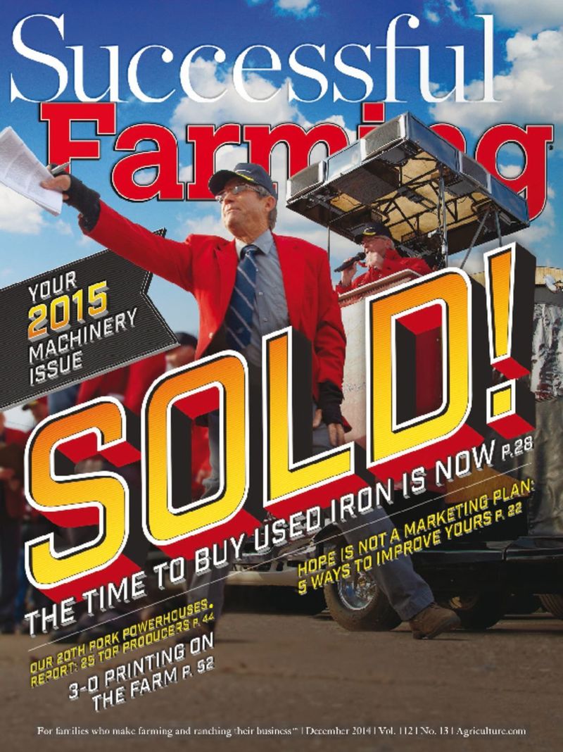 Successful-Farming December 01, 2014 Issue Cover