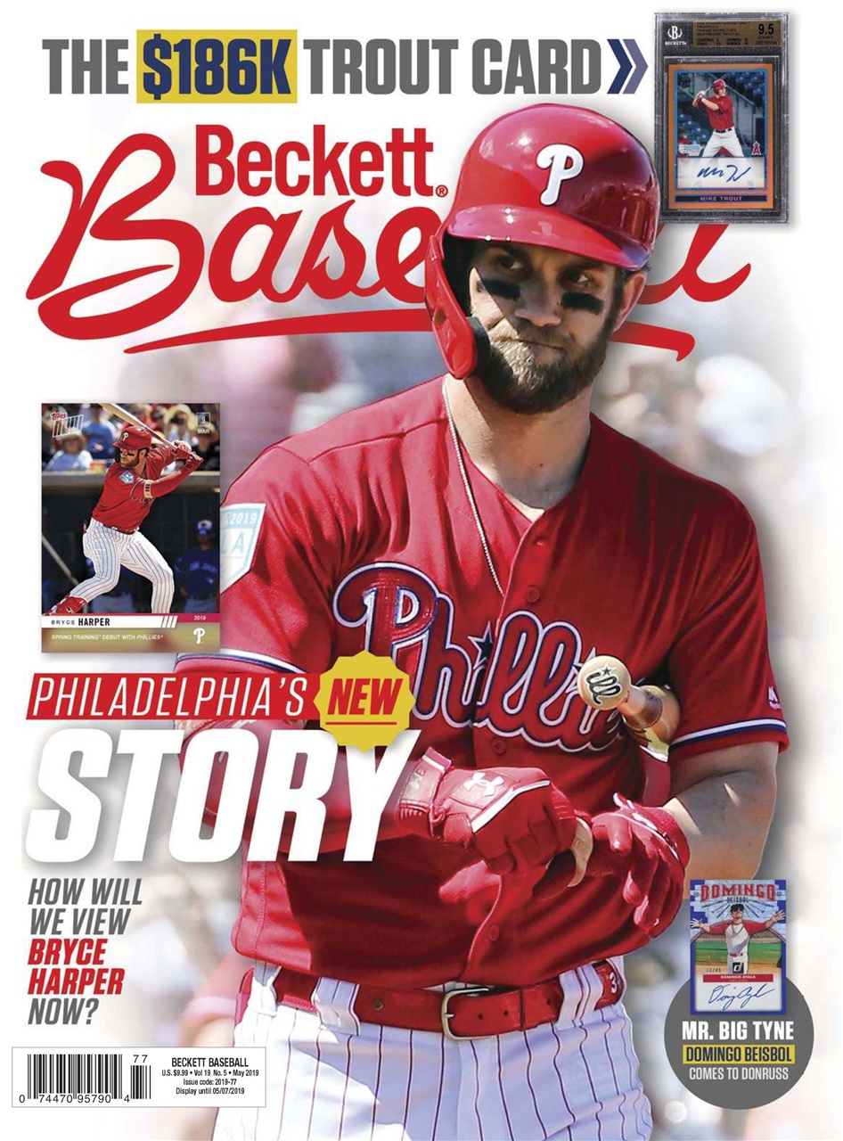 Beckett-Baseball May 01, 2019 Issue Cover