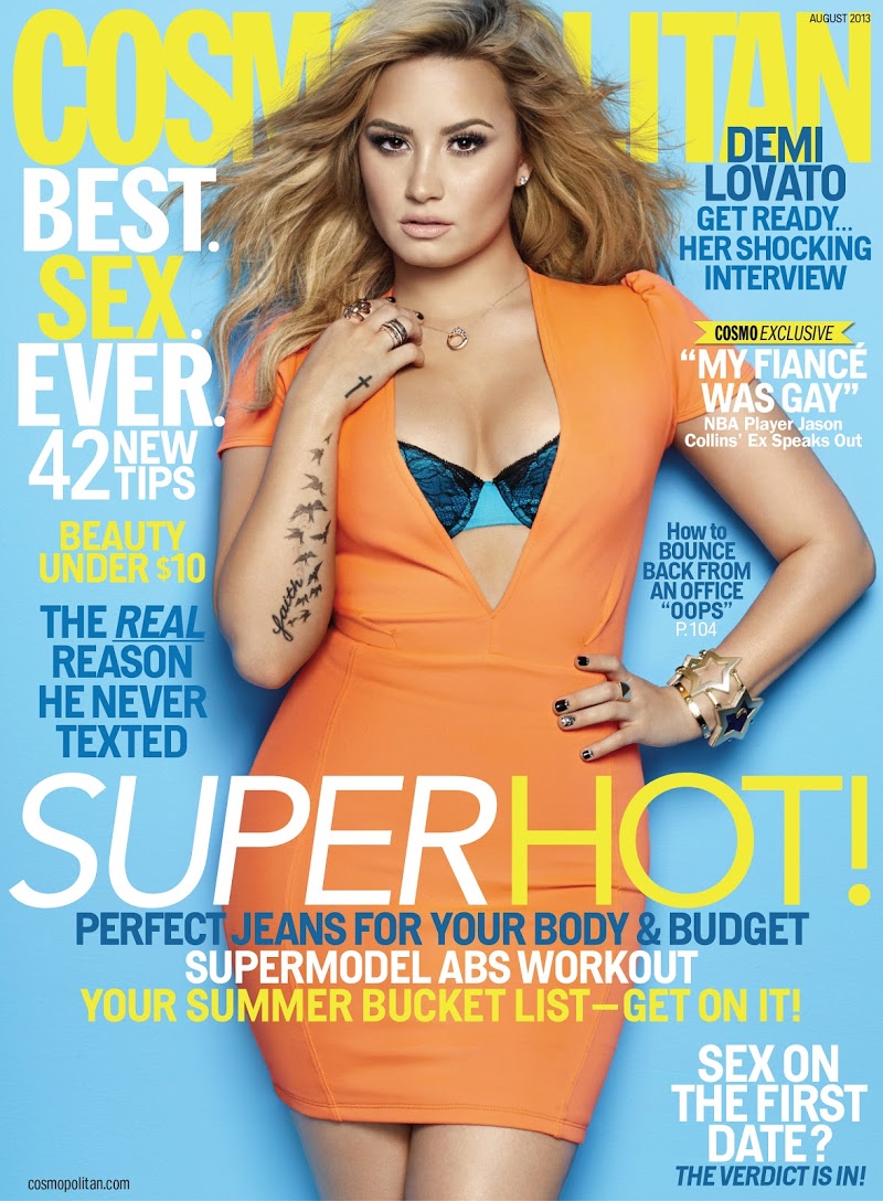 cosmopolitan August 01, 2013 Issue Cover