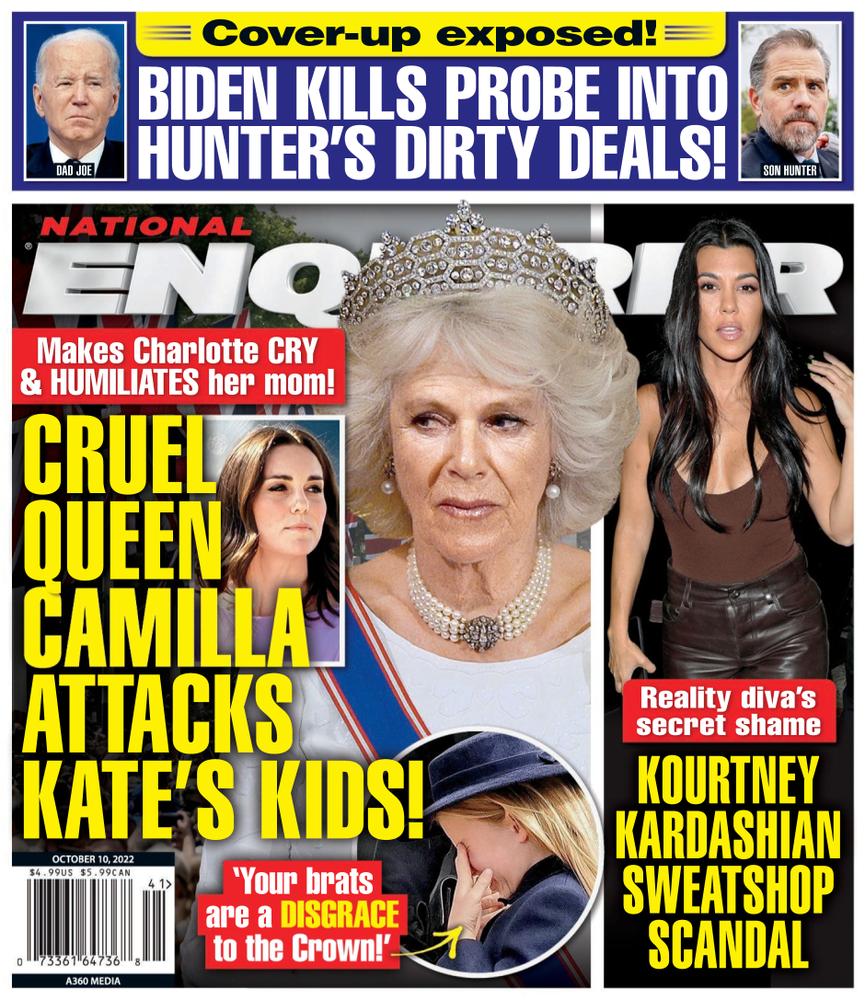 national-enquirer October 10, 2022 Issue Cover