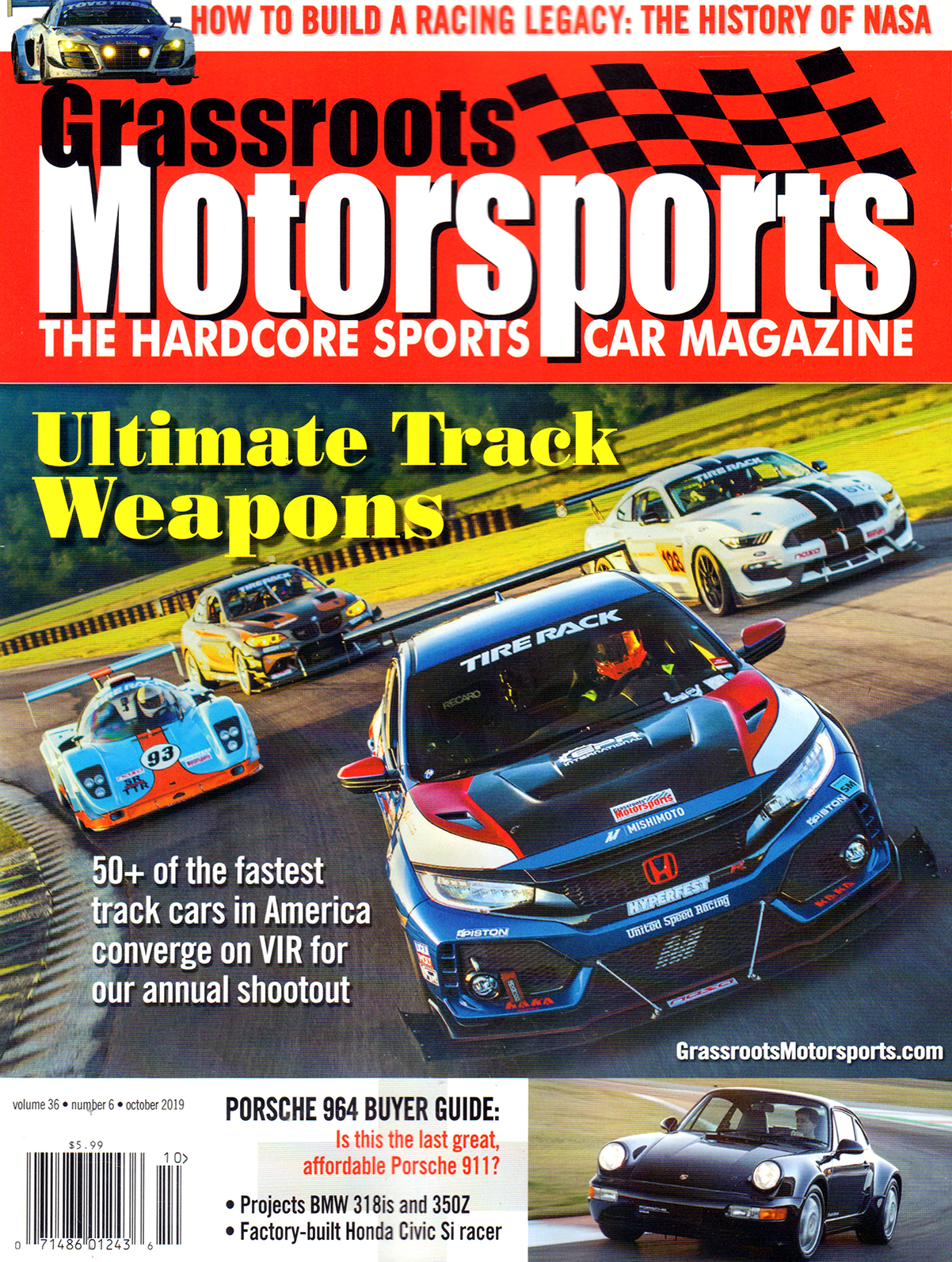 Grassroots-Motorsports October 01, 2019 Issue Cover