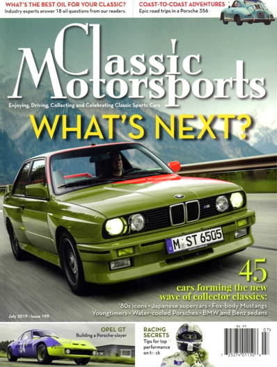 Classic Motorsports July 01, 2019 Issue Cover