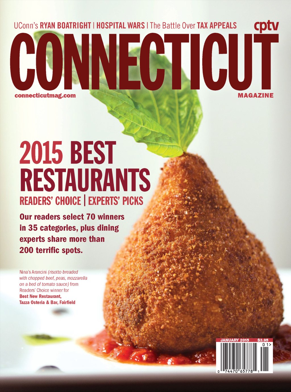 Connecticut January 01, 2015 Issue Cover