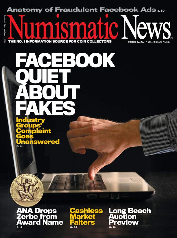 Numismatic-News October 12, 2021 Issue Cover