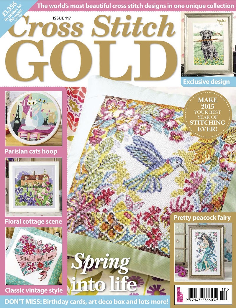 Cross-Stitch-Gold January 01, 2015 Issue Cover