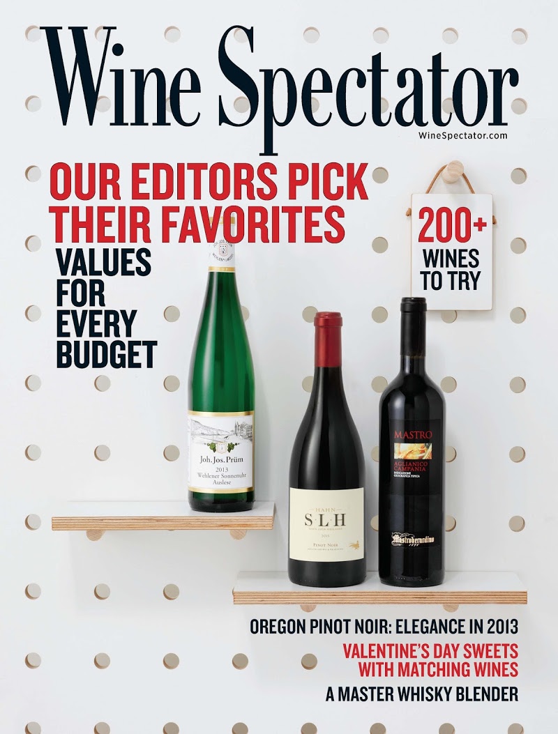 Wine-Spectator February 28, 2016 Issue Cover