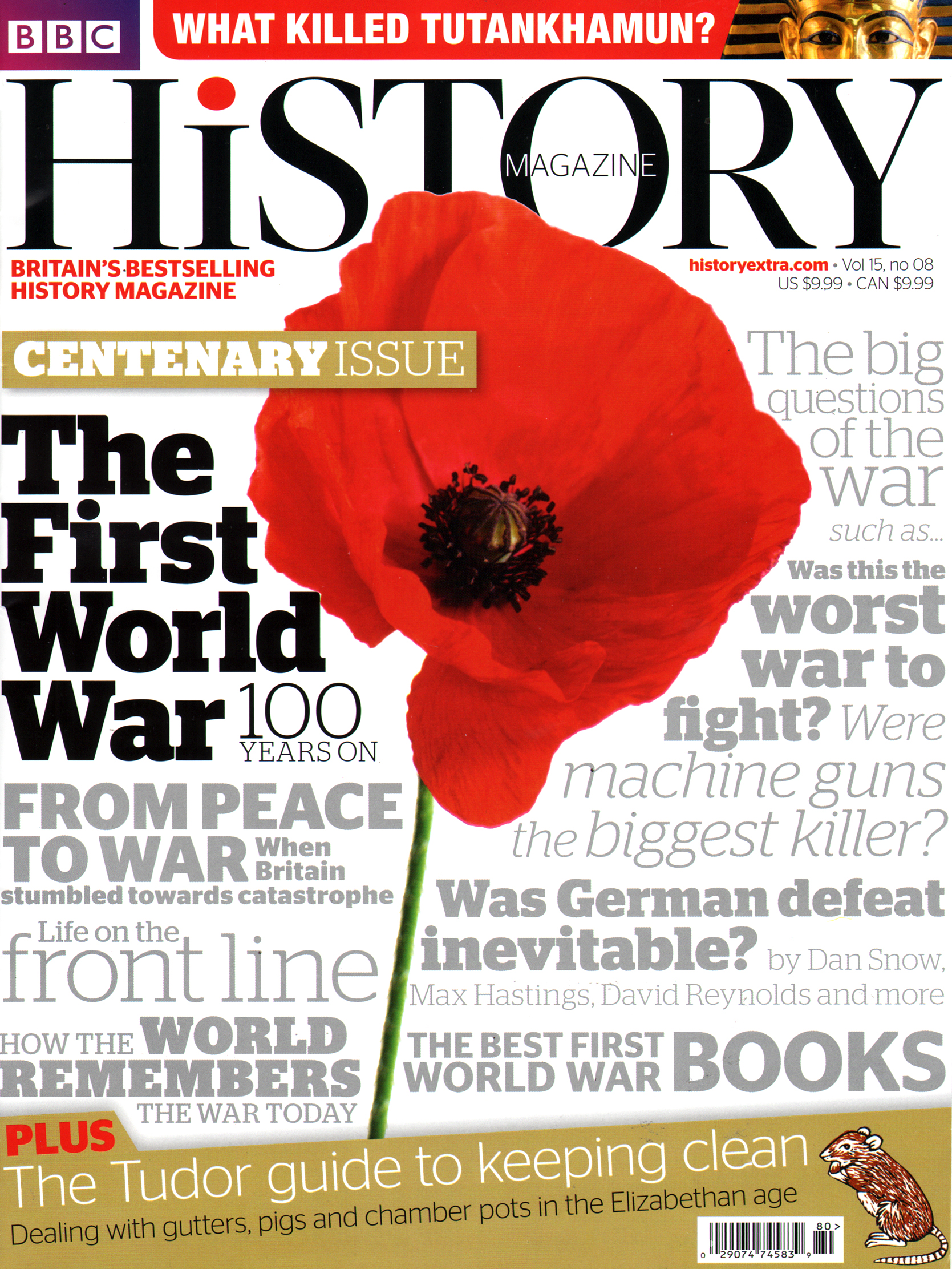 BBC-History August 01, 2014 Issue Cover