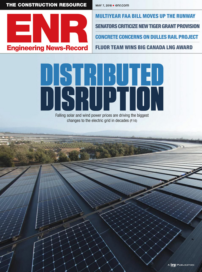 Engineering-News-Record May 07, 2018 Issue Cover