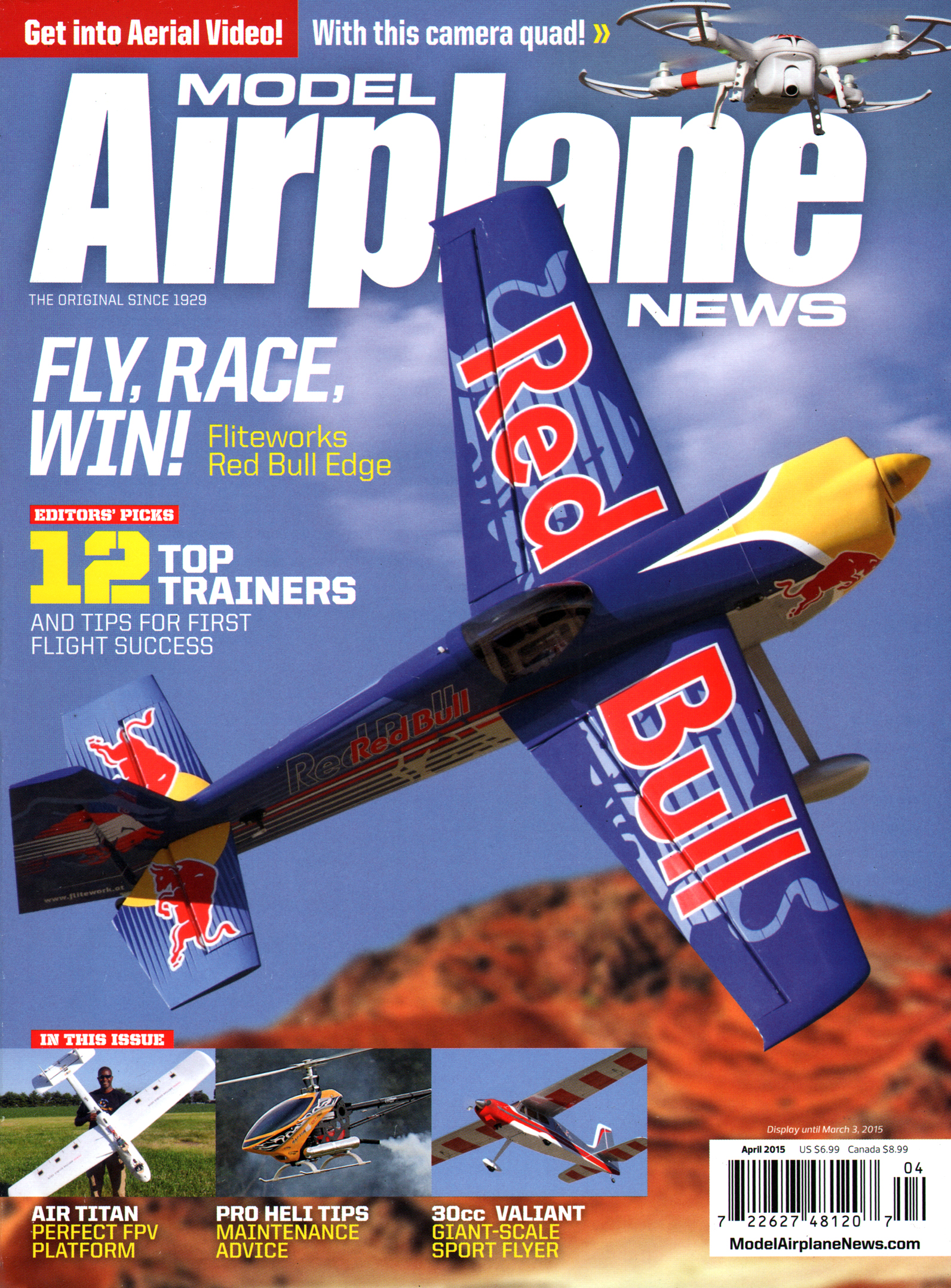 Model-Airplane-News April 01, 2015 Issue Cover