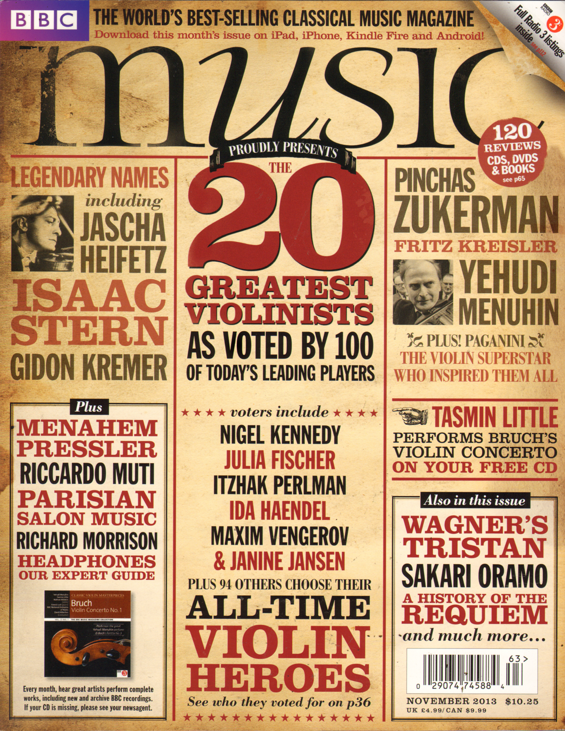 BBC-Music November 01, 2013 Issue Cover