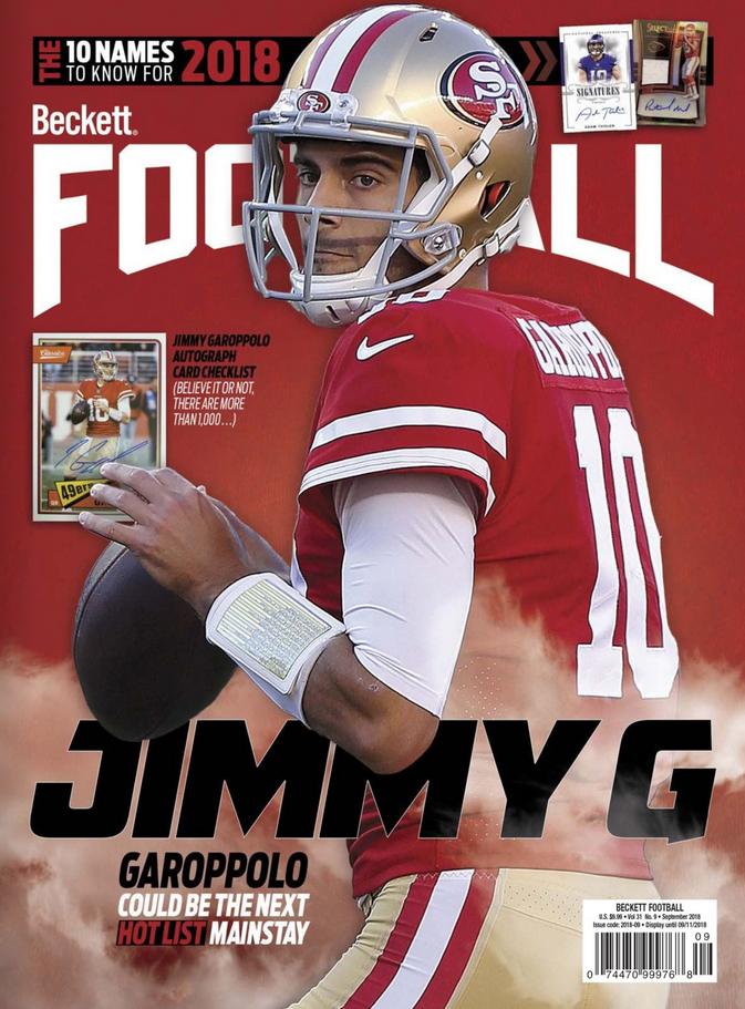 Beckett-Football September 01, 2018 Issue Cover
