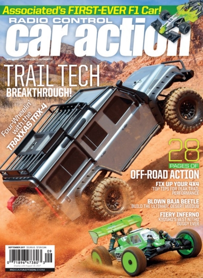 Radio Control Car Action September 01, 2017 Issue Cover