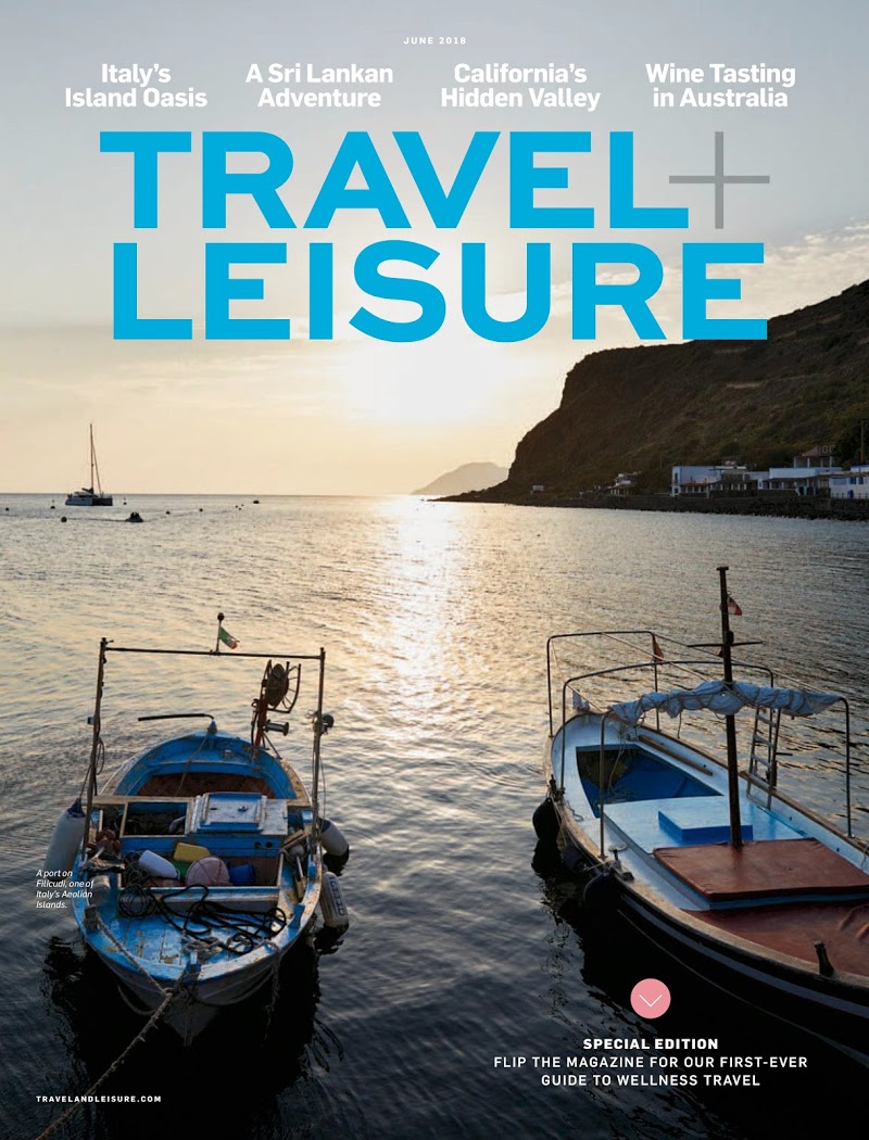 Travel-and-Leisure June 01, 2018 Issue Cover