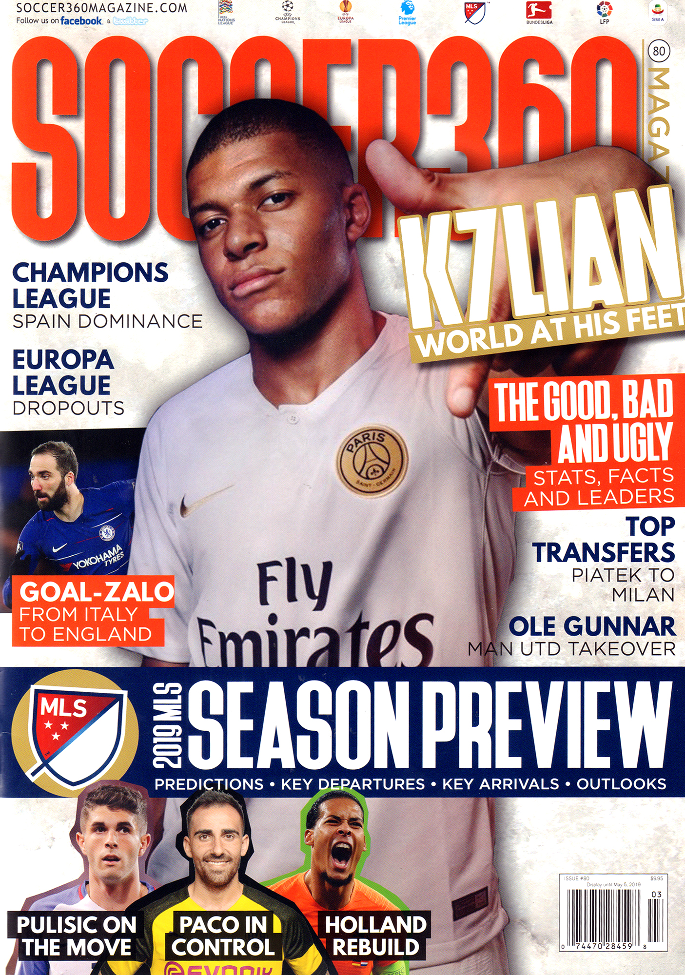 Soccer-360 March 01, 2019 Issue Cover