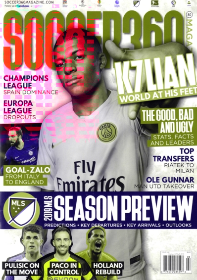 Soccer 360 March 01, 2019 Issue Cover
