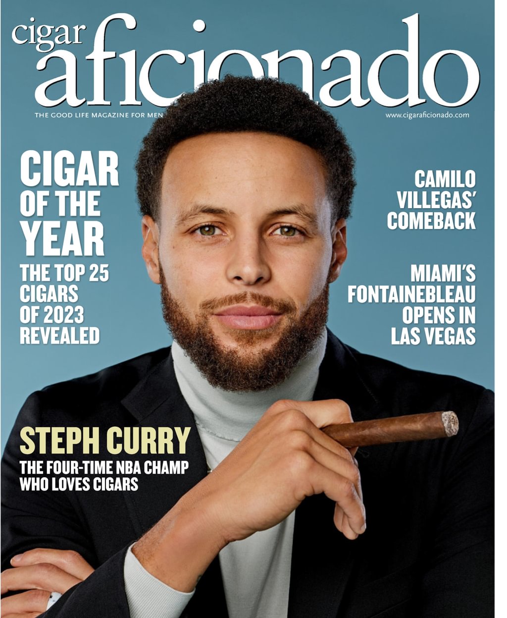 Cigar-Aficionado January 01, 2024 Issue Cover