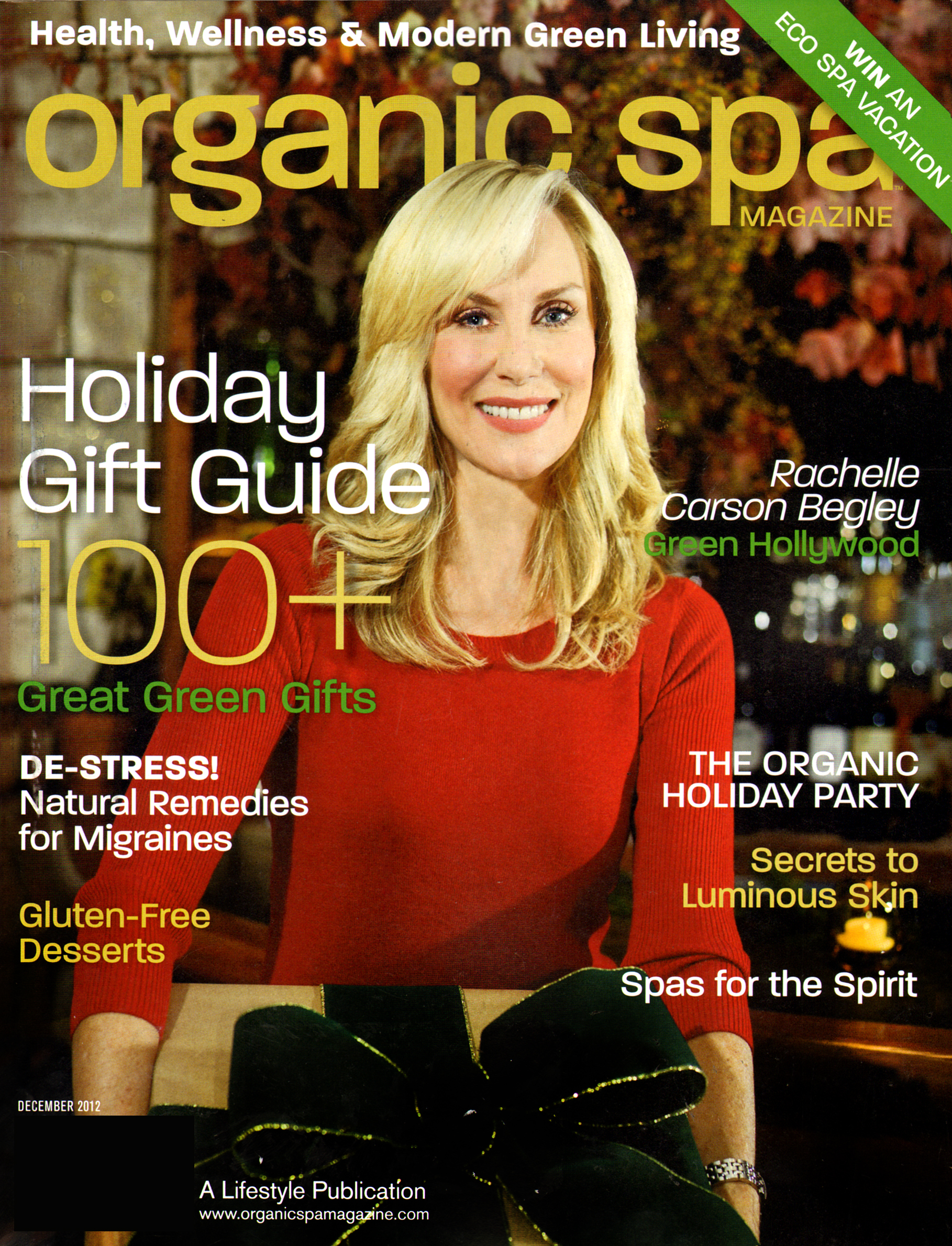Organic-Spa December 01, 2012 Issue Cover