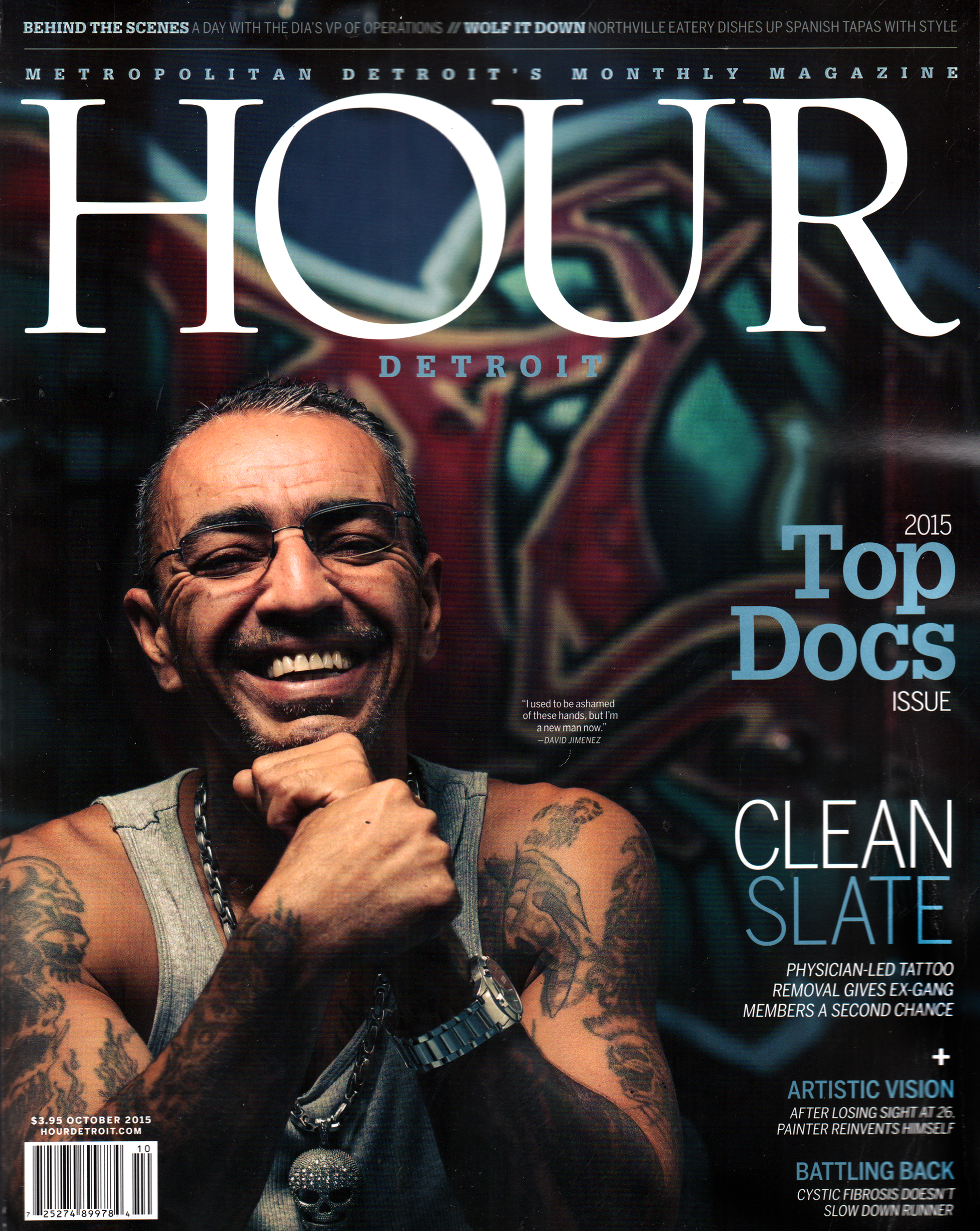 Hour-Detroit October 01, 2015 Issue Cover